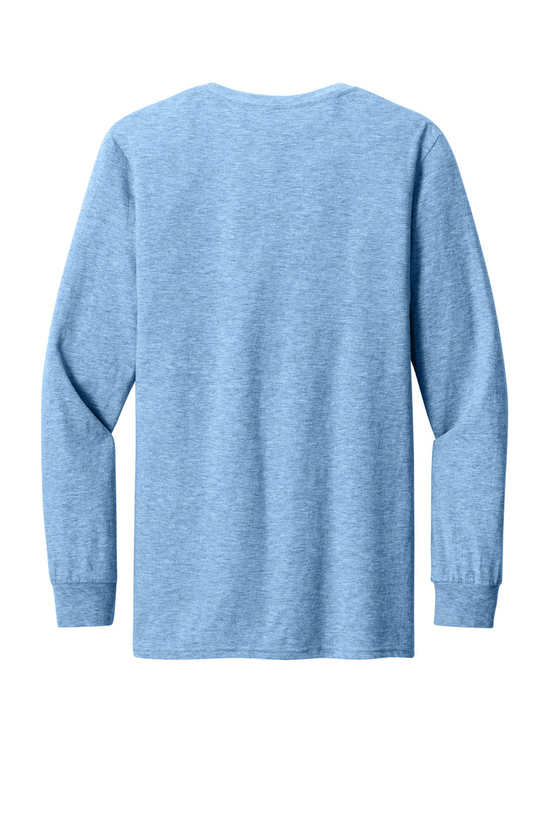 Jerzees Premium Blend Ring Spun Long Sleeve T-Shirt - Carolina Heather
