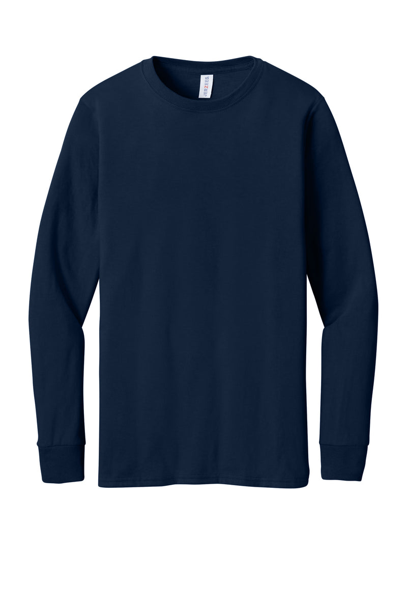 Jerzees Premium Blend Ring Spun Long Sleeve T-Shirt - J. Navy