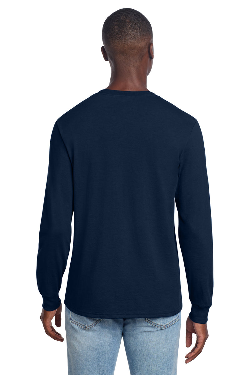 Jerzees Premium Blend Ring Spun Long Sleeve T-Shirt - J. Navy