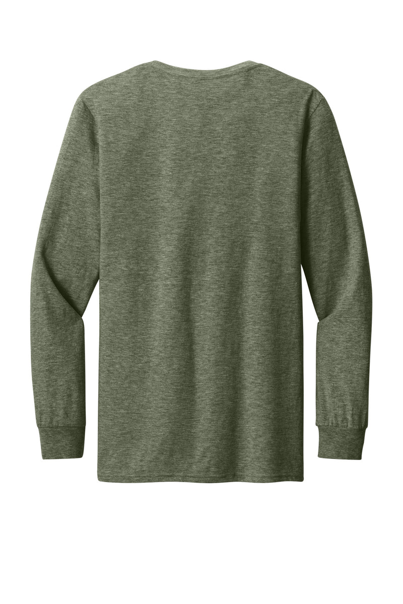 Jerzees Premium Blend Ring Spun Long Sleeve T-Shirt - Military Green Heather