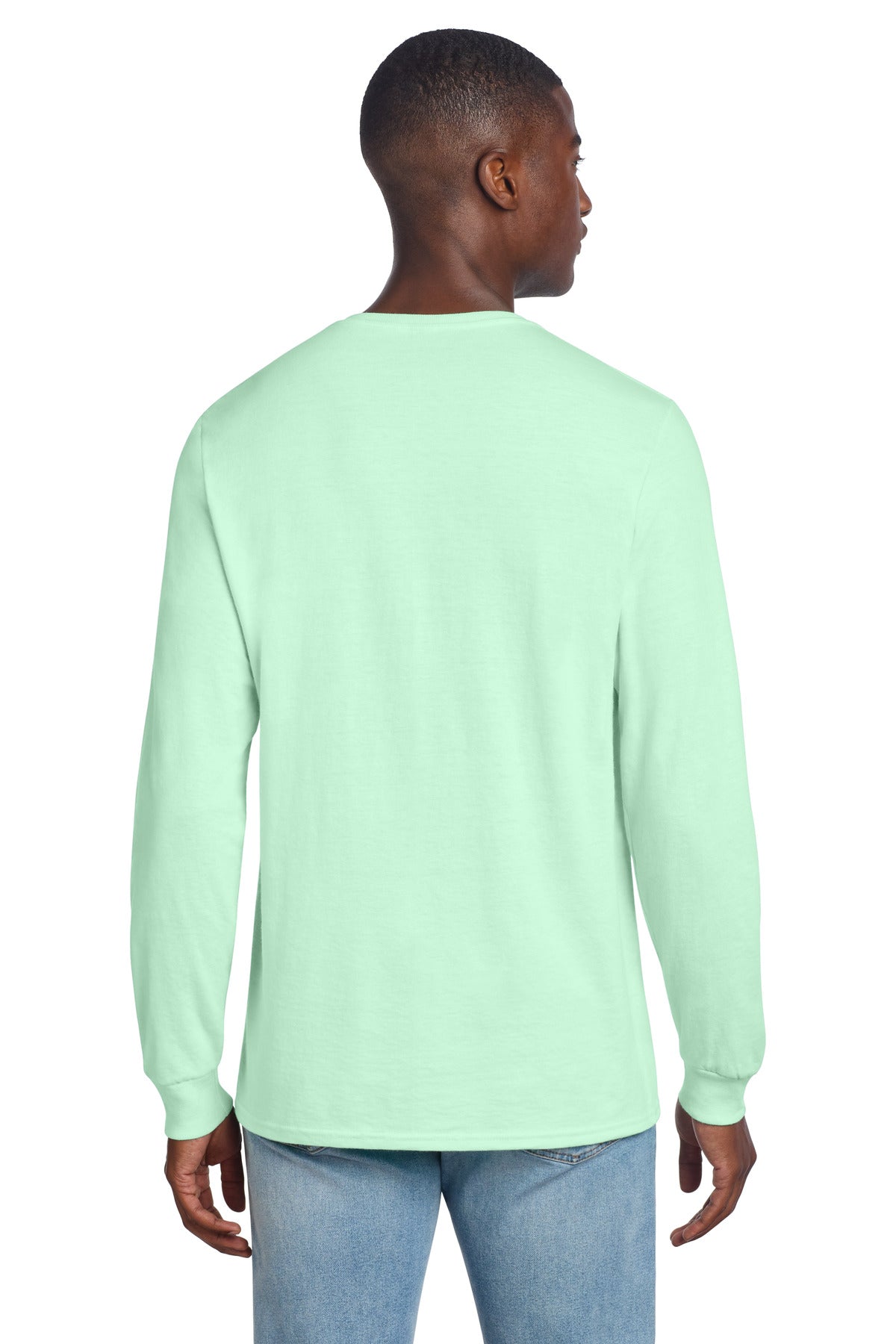 Jerzees Premium Blend Ring Spun Long Sleeve T-Shirt - Mint To Be