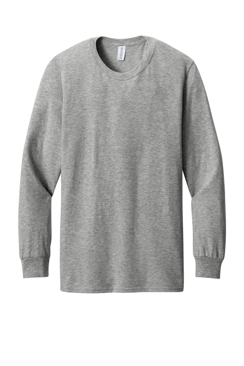 Jerzees Premium Blend Ring Spun Long Sleeve T-Shirt - Oxford