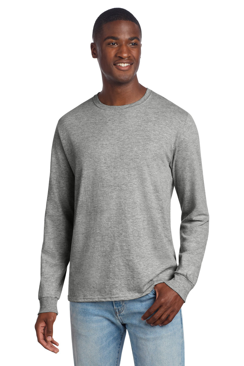 Jerzees Premium Blend Ring Spun Long Sleeve T-Shirt - Oxford