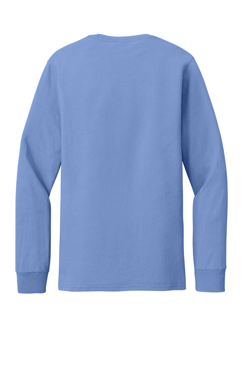 Jerzees Premium Blend Ring Spun Long Sleeve T-Shirt - Purple Iris