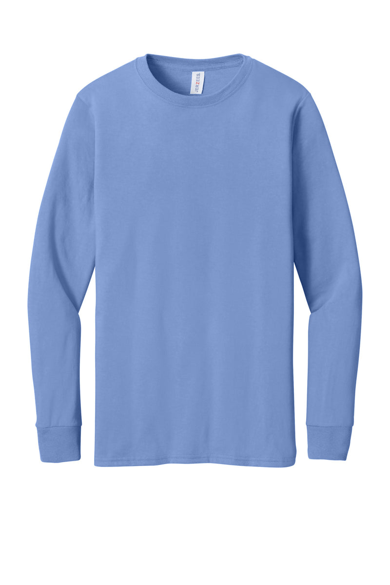 Jerzees Premium Blend Ring Spun Long Sleeve T-Shirt - Purple Iris