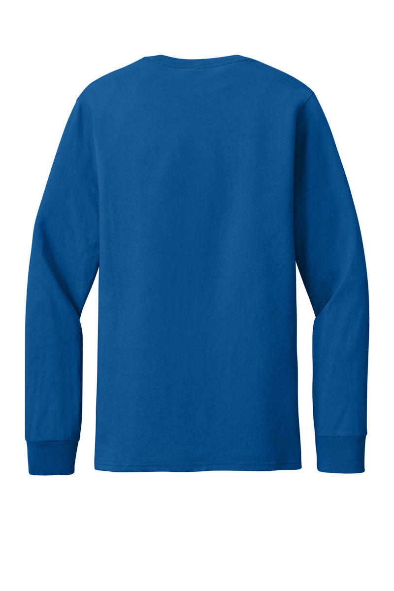 Jerzees Premium Blend Ring Spun Long Sleeve T-Shirt - Royal