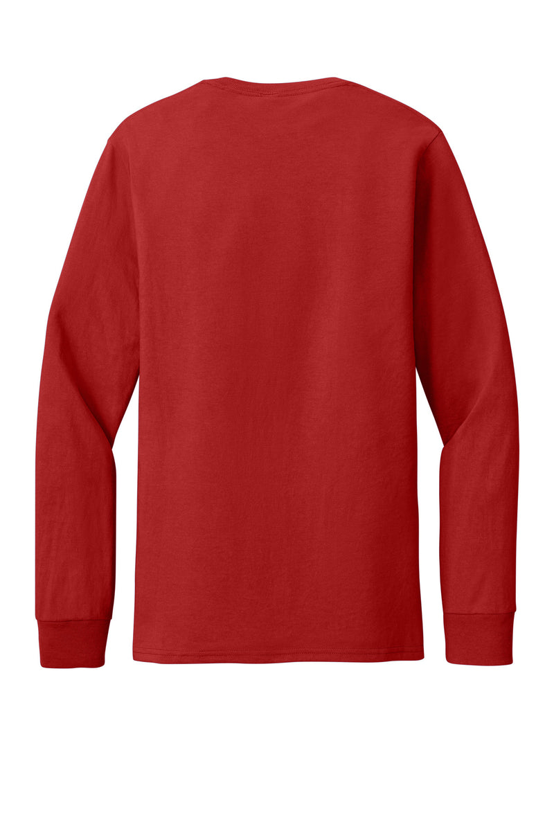 Jerzees Premium Blend Ring Spun Long Sleeve T-Shirt - True Red