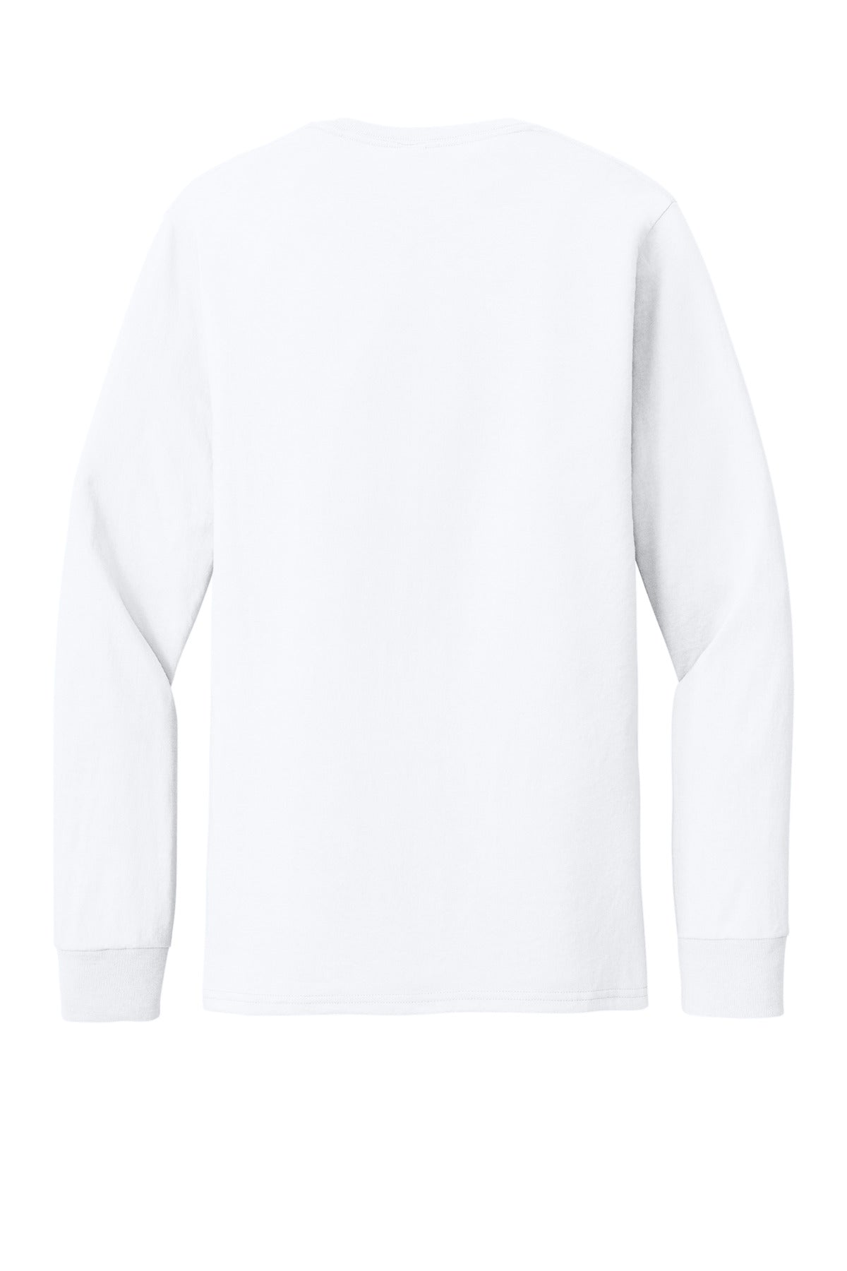 Jerzees Premium Blend Ring Spun Long Sleeve T-Shirt - White