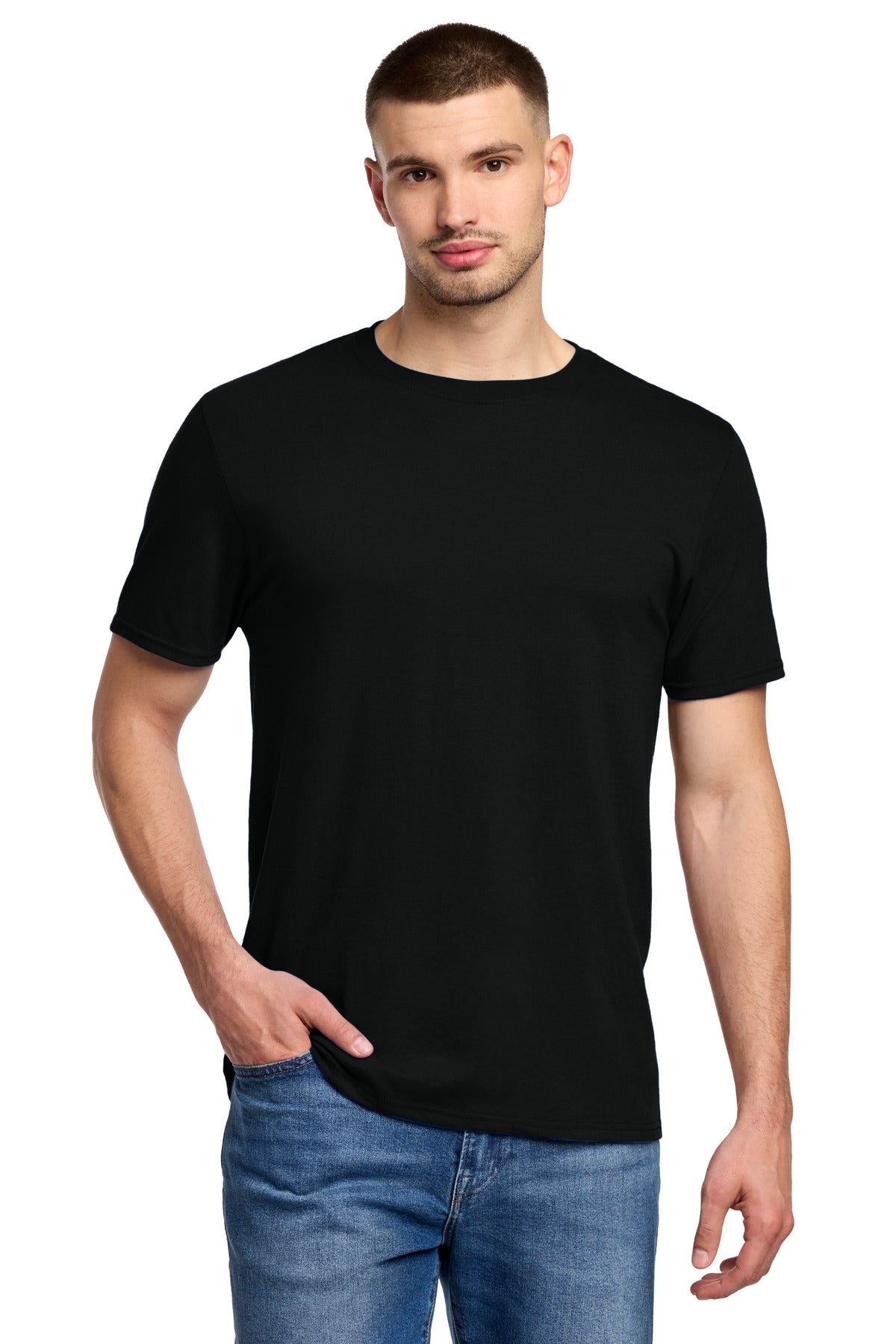 Jerzees Premium Blend Ring Spun T-Shirt - Black Ink