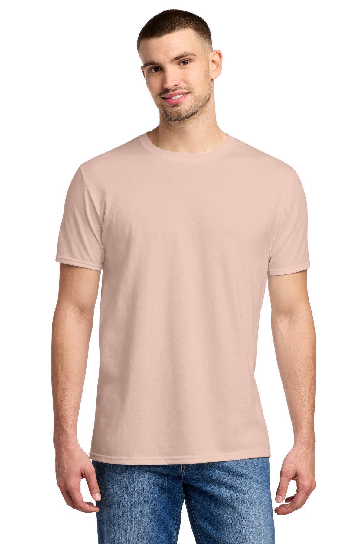 Jerzees Premium Blend Ring Spun T-Shirt - Blush Pink