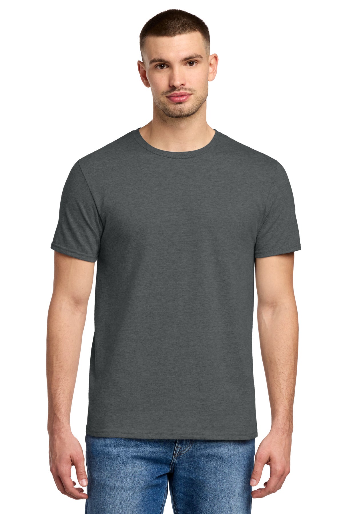Jerzees Premium Blend Ring Spun T-Shirt - Charcoal Heather