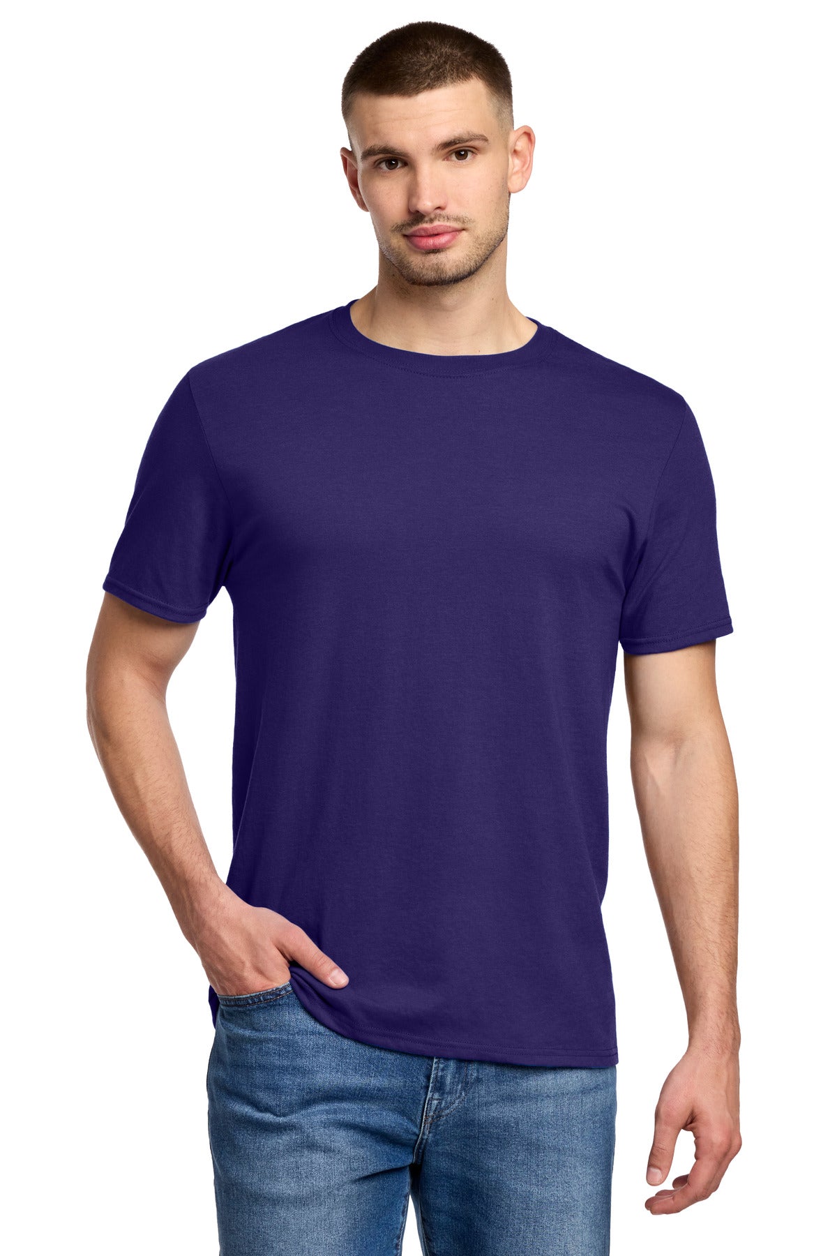 Jerzees Premium Blend Ring Spun T-Shirt - Deep Purple