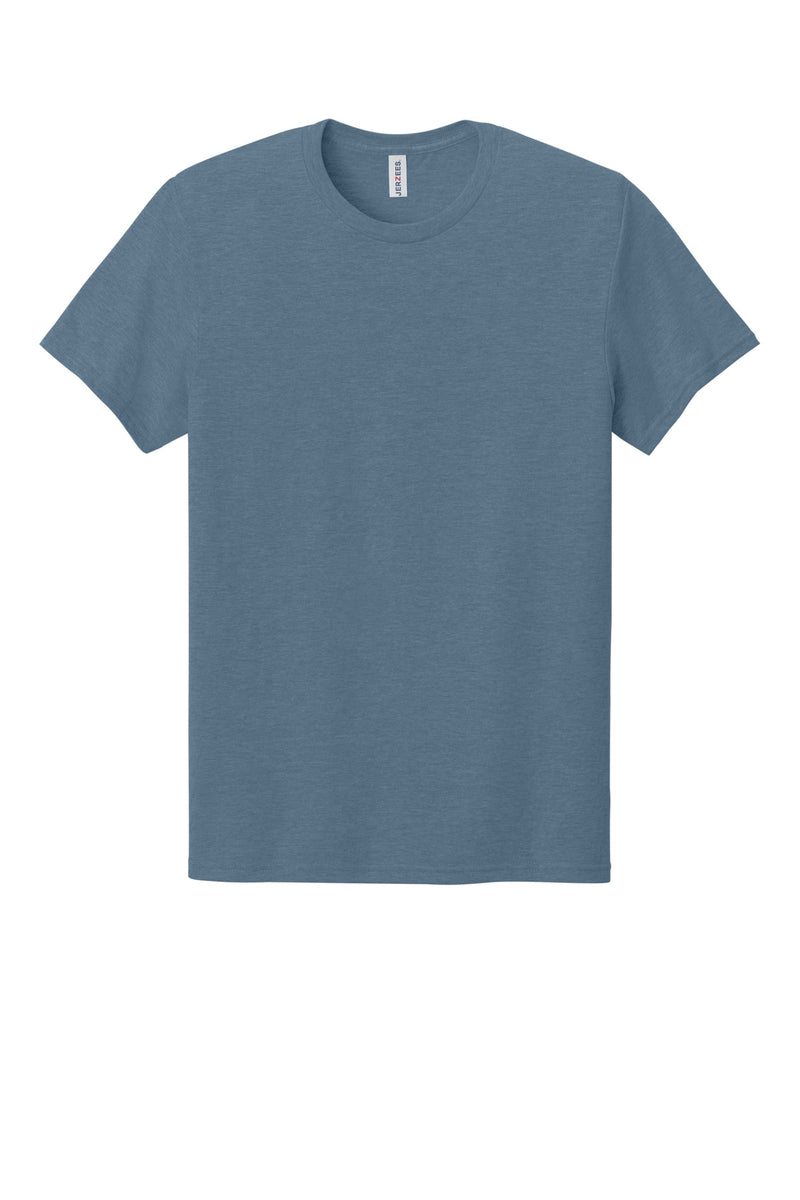 Jerzees Premium Blend Ring Spun T-Shirt - Denim Heather