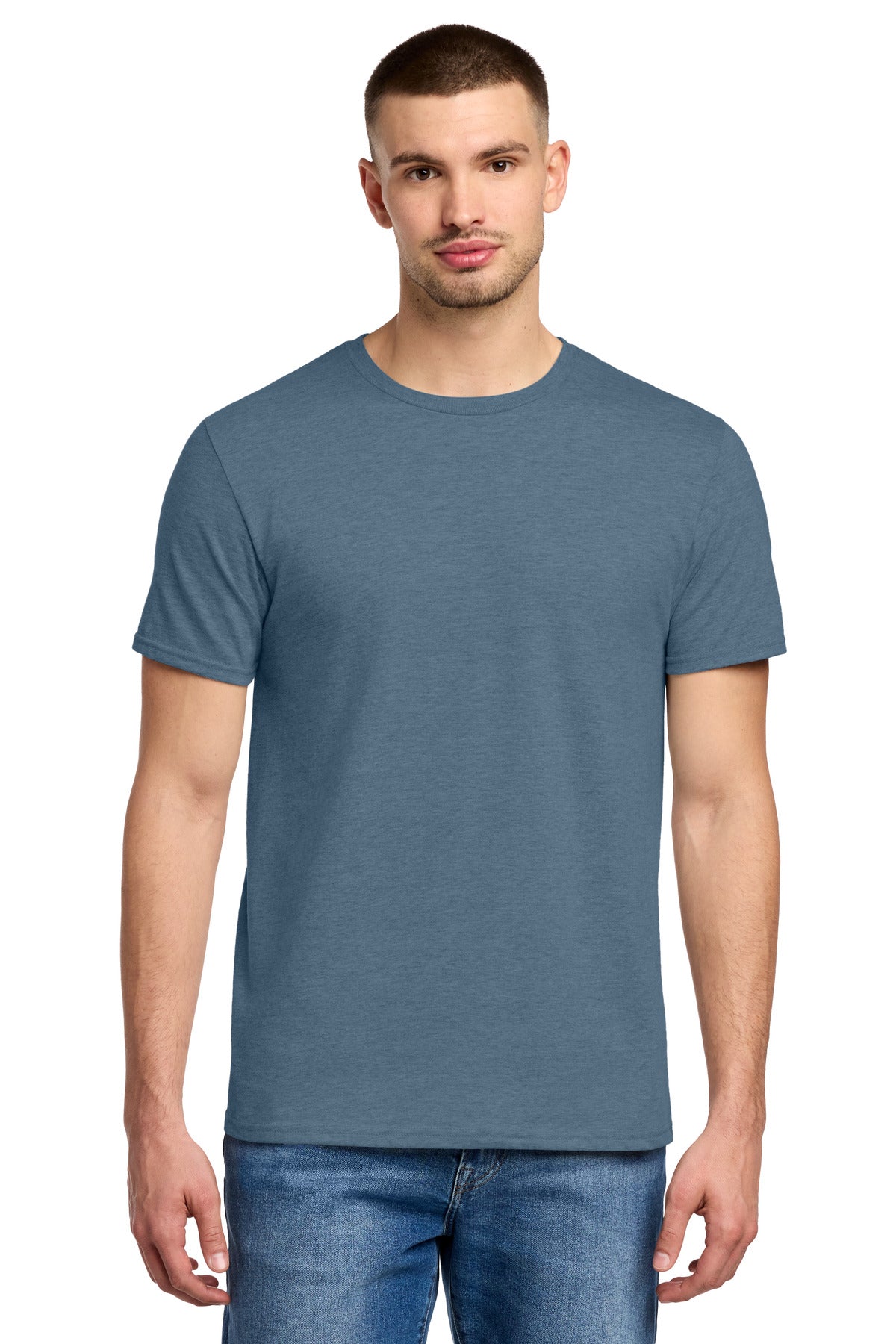 Jerzees Premium Blend Ring Spun T-Shirt - Denim Heather