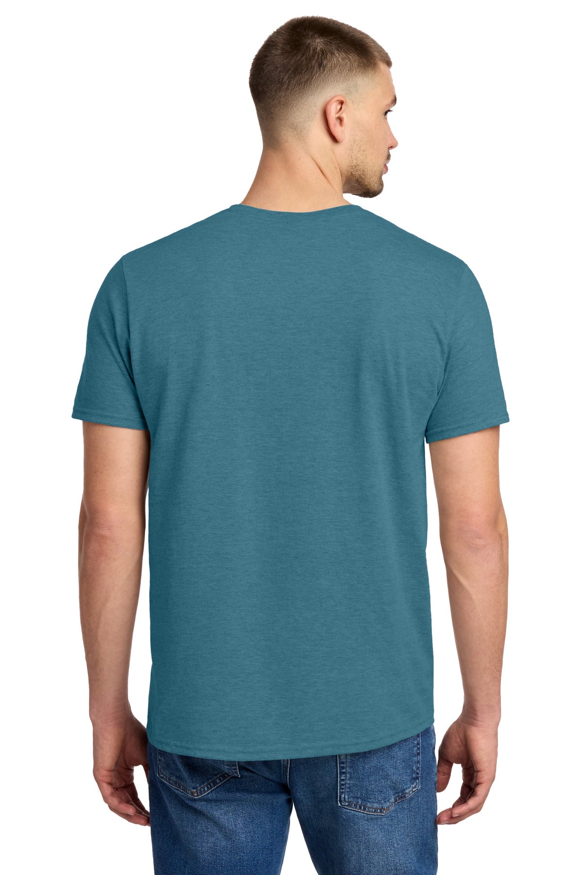 Jerzees Premium Blend Ring Spun T-Shirt - Digital Teal Heather