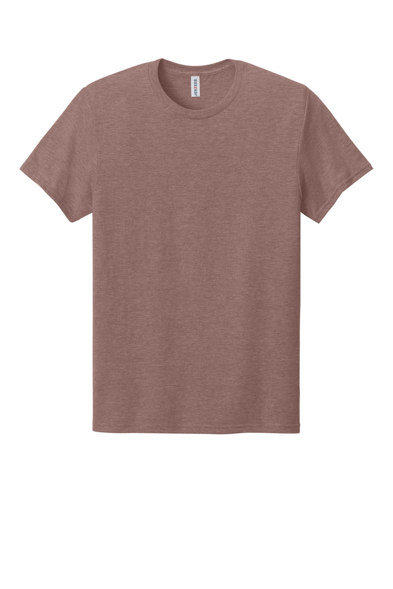 Jerzees Premium Blend Ring Spun T-Shirt - Heather Mauve
