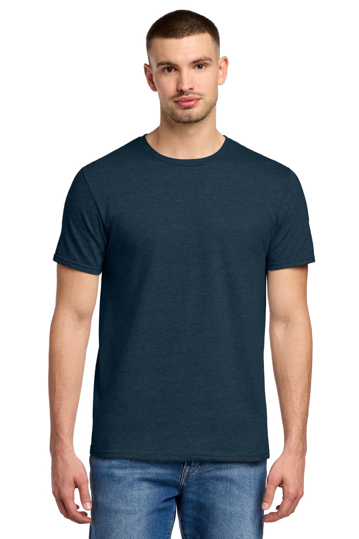 Jerzees Premium Blend Ring Spun T-Shirt - Indigo Heather