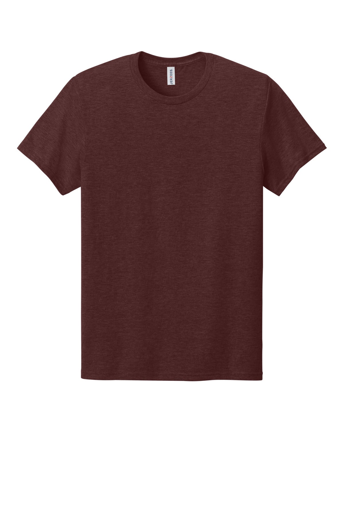 Jerzees Premium Blend Ring Spun T-Shirt - Maroon Heather