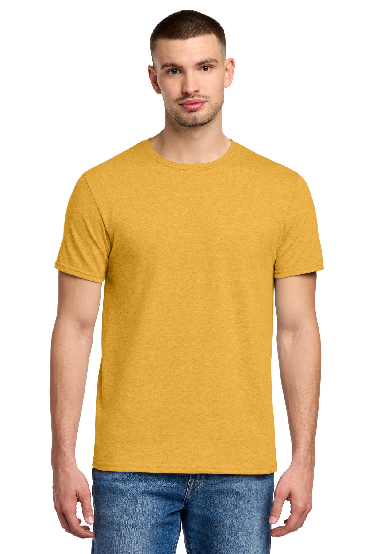 Jerzees Premium Blend Ring Spun T-Shirt - Mustard Heather