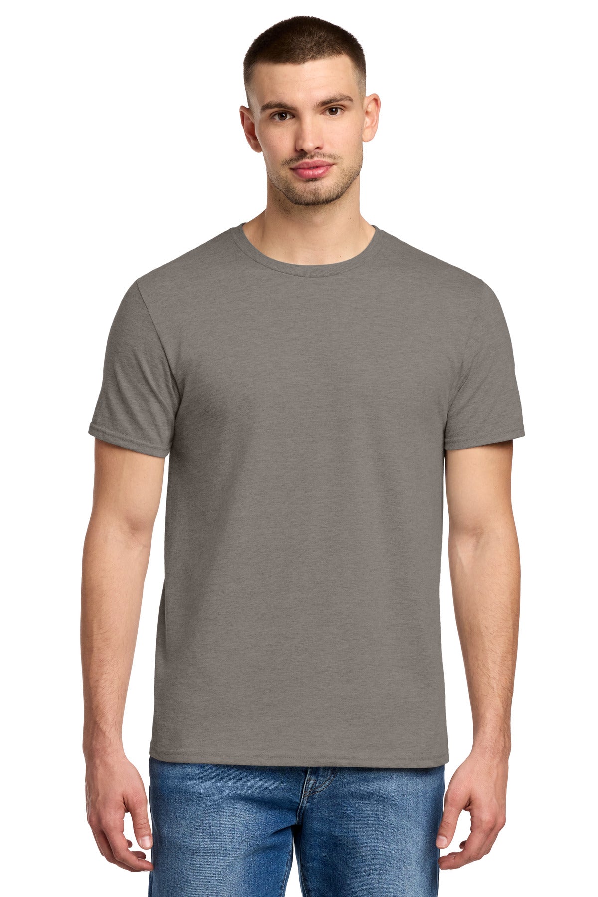 Jerzees Premium Blend Ring Spun T-Shirt - Taupe Heather