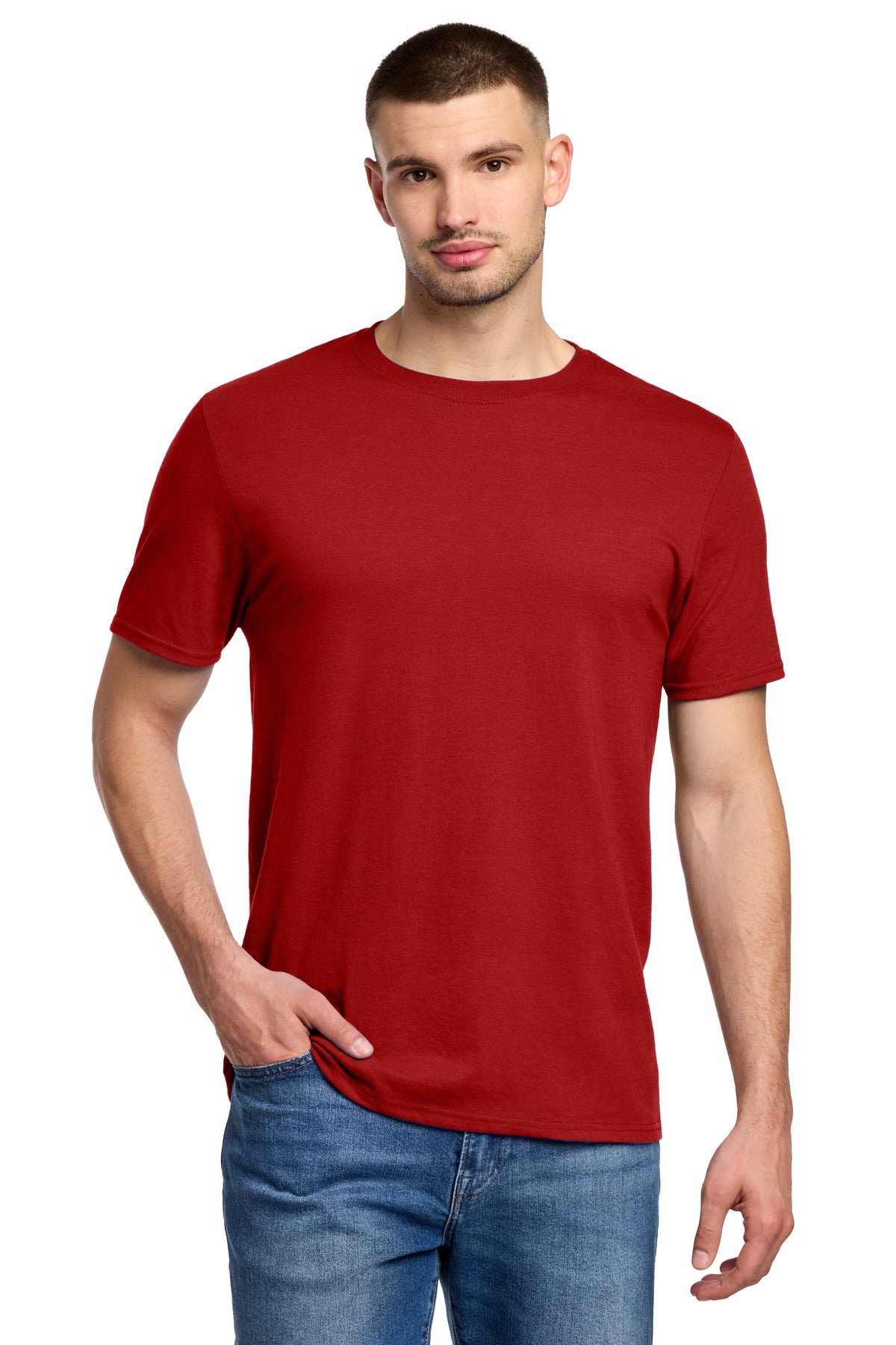 Jerzees Premium Blend Ring Spun T-Shirt - True Red