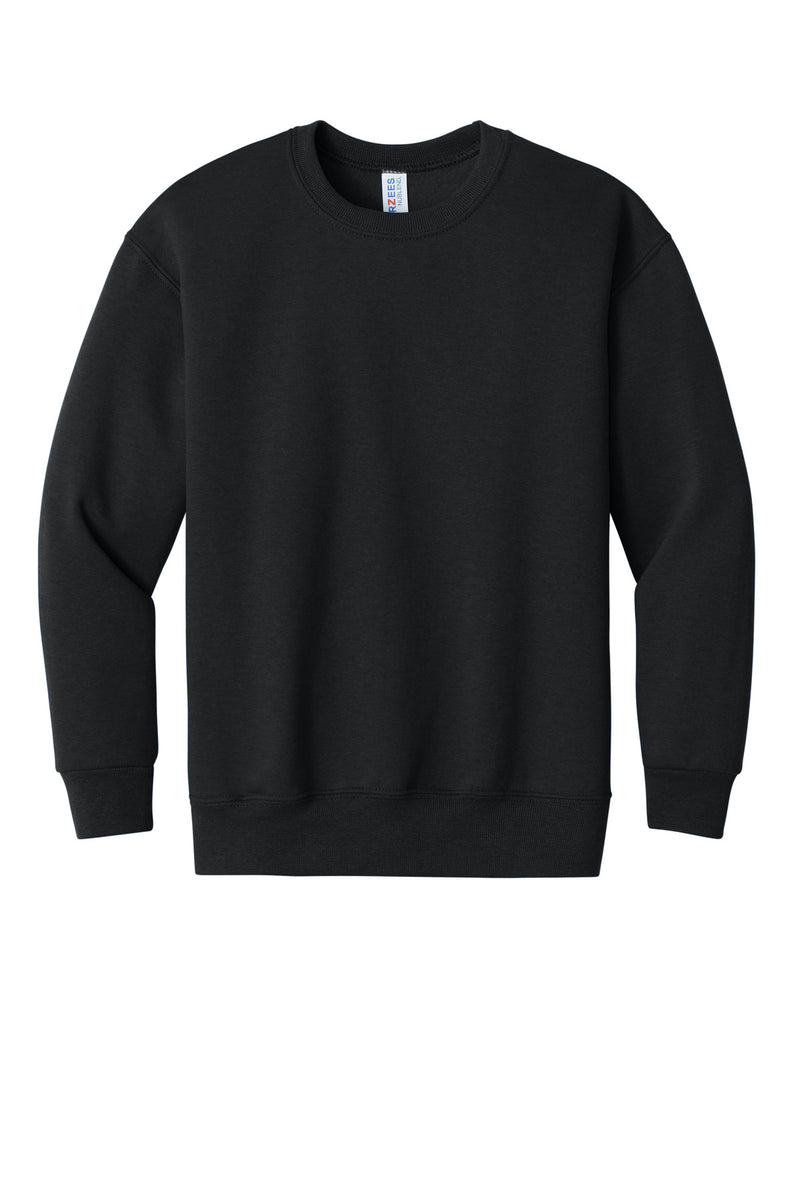 Jerzees - Youth NuBlend Crewneck Sweatshirt - Black