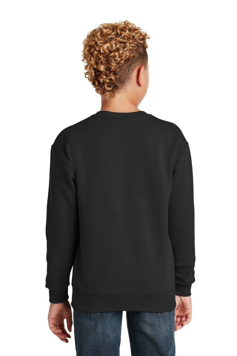 Jerzees - Youth NuBlend Crewneck Sweatshirt - Black