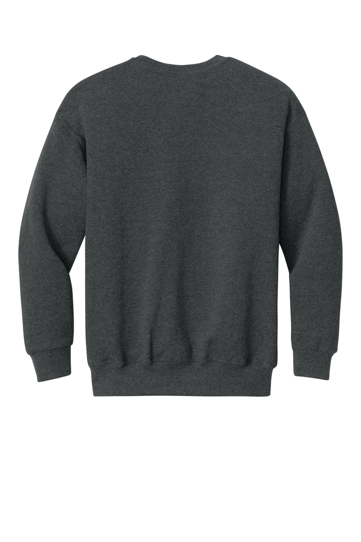 Jerzees - Youth NuBlend Crewneck Sweatshirt - Black Heather