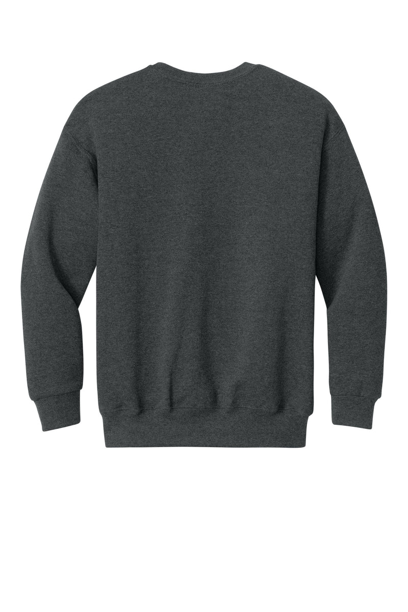 Jerzees - Youth NuBlend Crewneck Sweatshirt - Black Heather