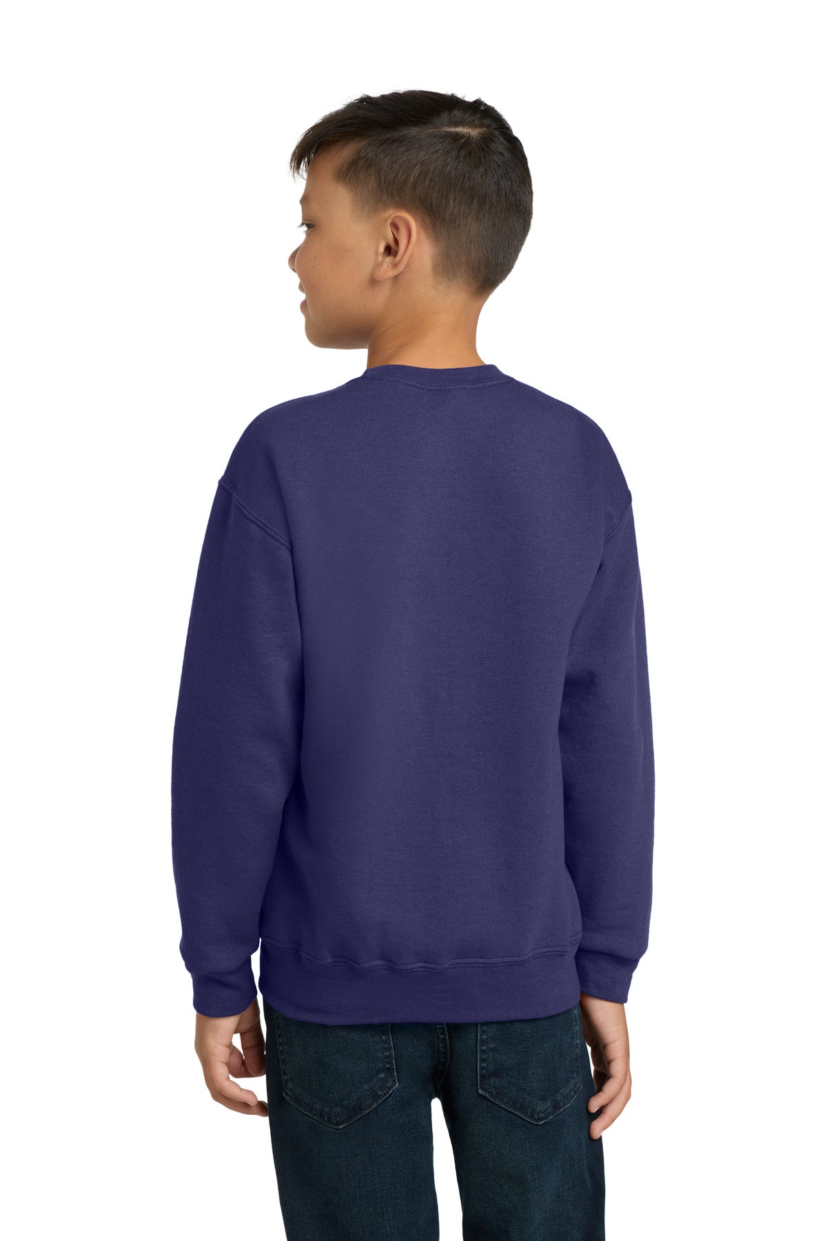 Jerzees - Youth NuBlend Crewneck Sweatshirt - Deep Purple