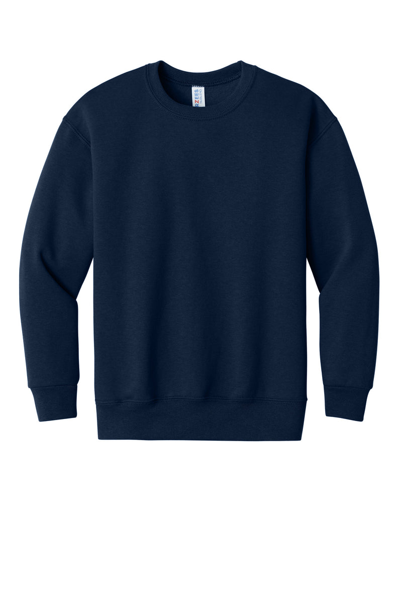 Jerzees - Youth NuBlend Crewneck Sweatshirt - J. Navy
