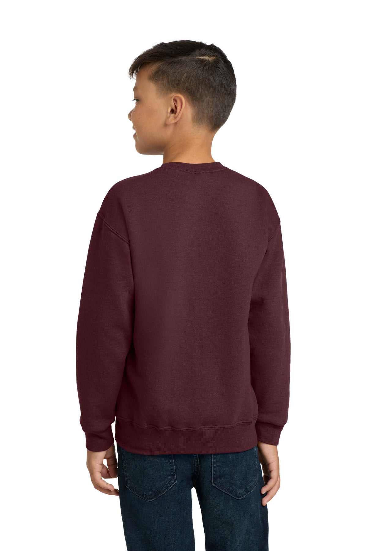 Jerzees - Youth NuBlend Crewneck Sweatshirt - Maroon
