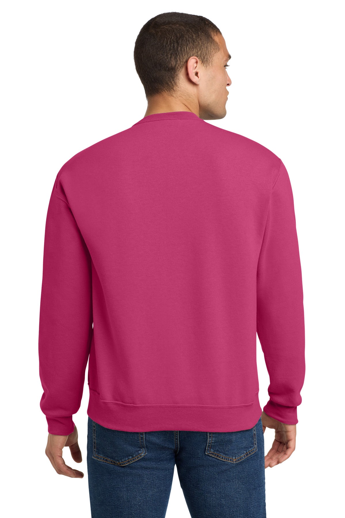 Jerzees - NuBlend Crewneck Sweatshirt - Cyber Pink