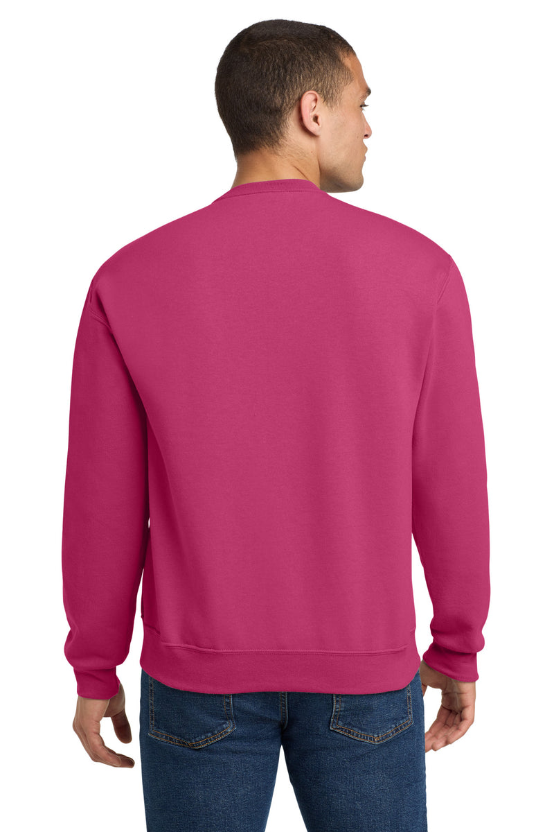 Jerzees - NuBlend Crewneck Sweatshirt - Cyber Pink