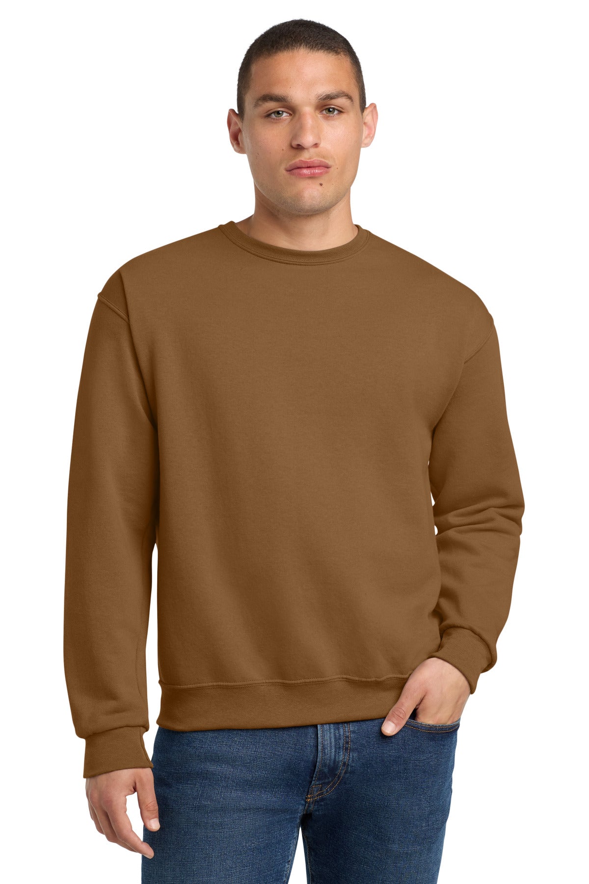Jerzees - NuBlend Crewneck Sweatshirt - Golden Pecan