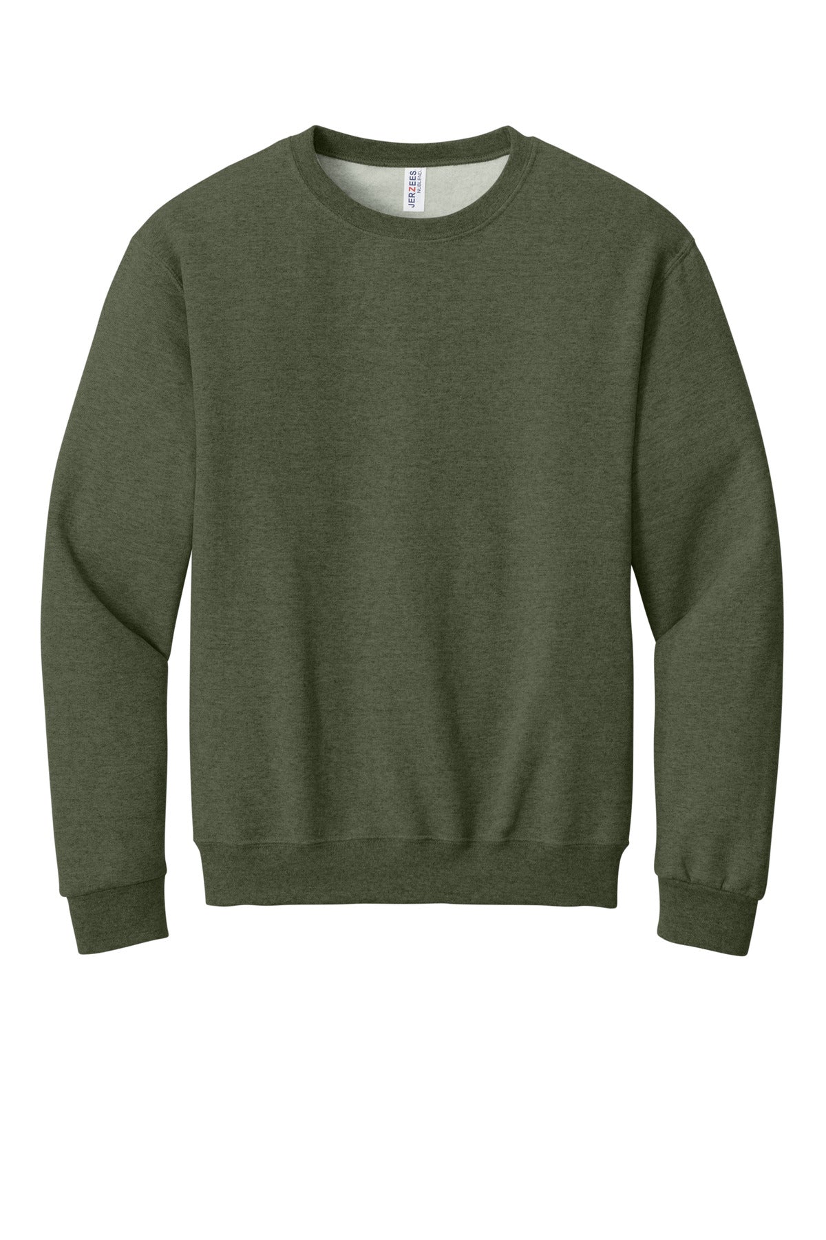 Jerzees - NuBlend Crewneck Sweatshirt - Military Green Heather