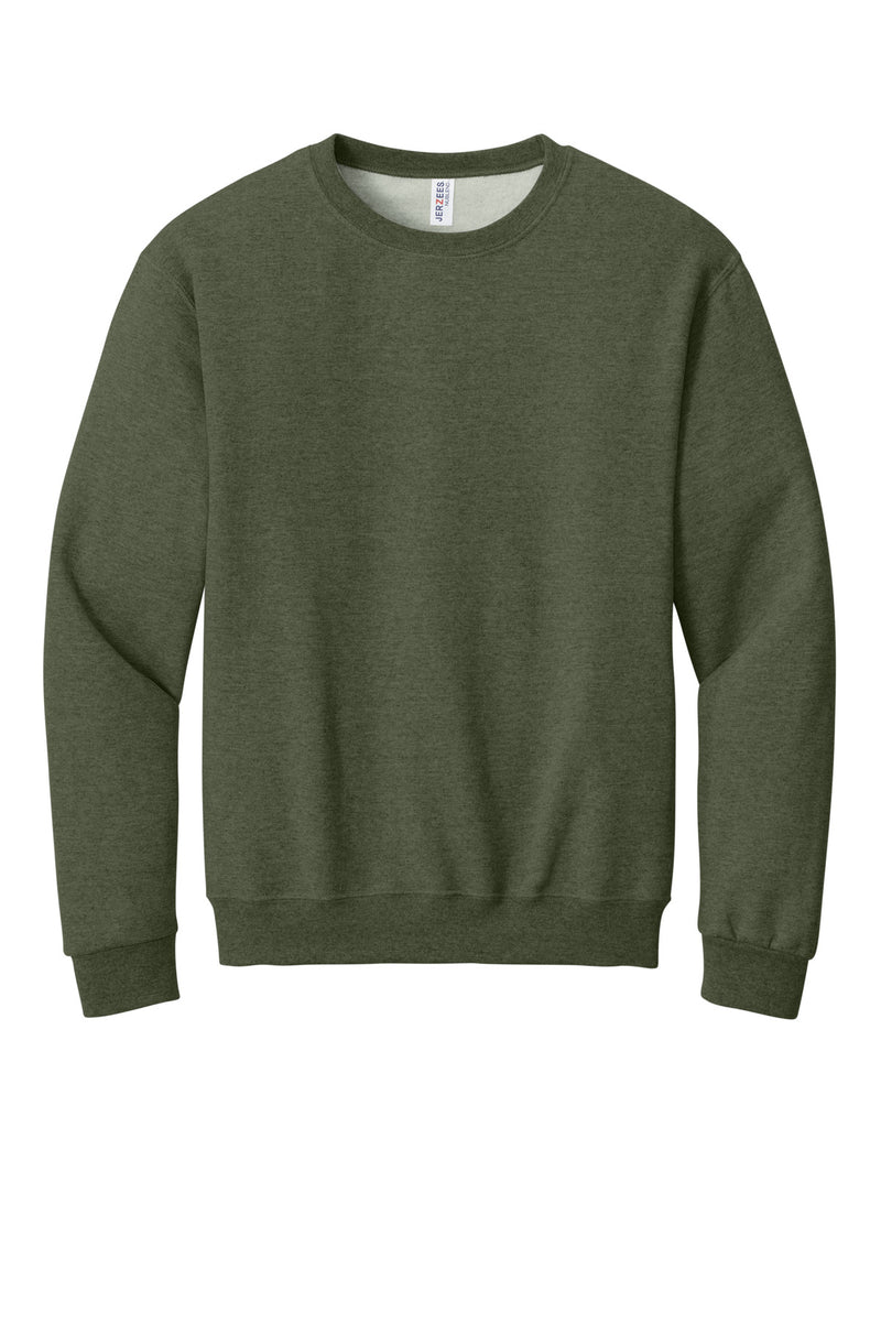 Jerzees - NuBlend Crewneck Sweatshirt - Military Green Heather