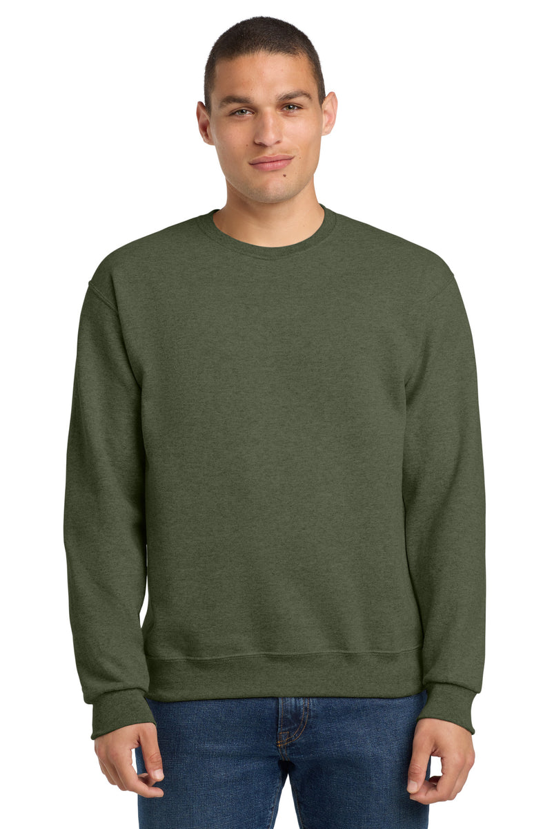 Jerzees - NuBlend Crewneck Sweatshirt - Military Green Heather
