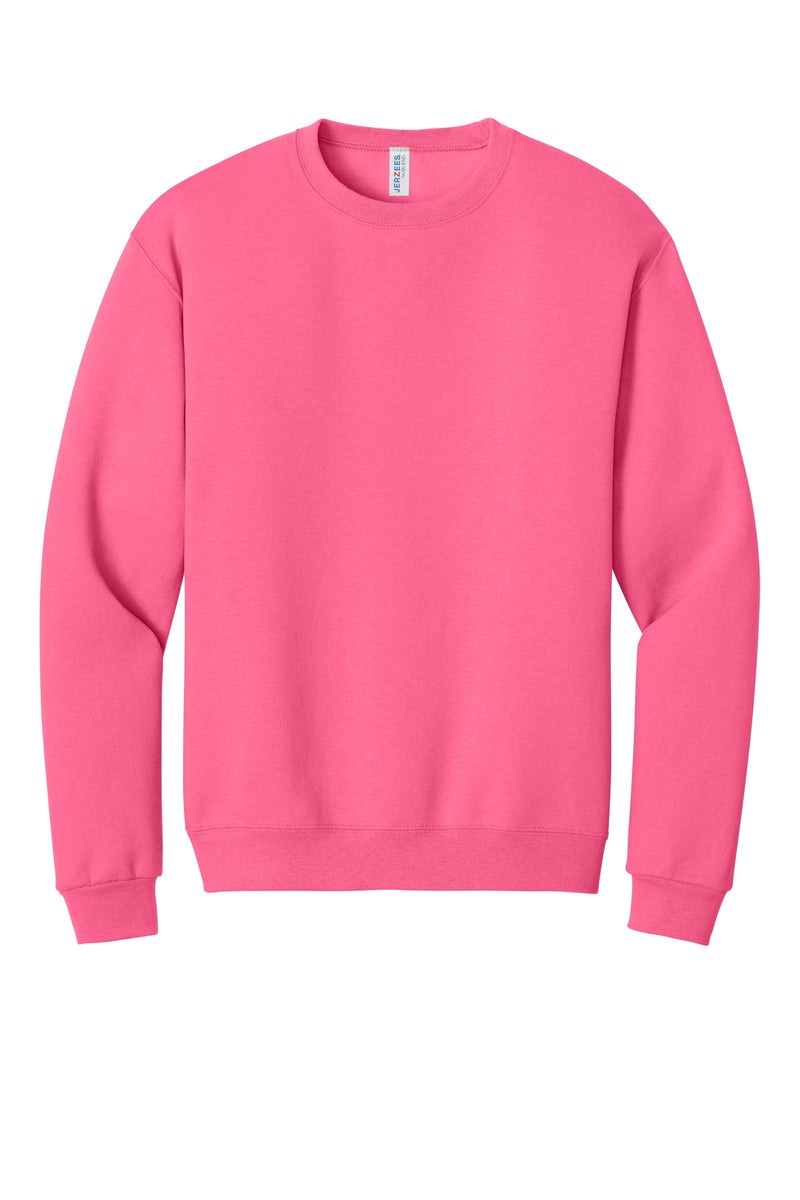 Jerzees - NuBlend Crewneck Sweatshirt - Neon Pink