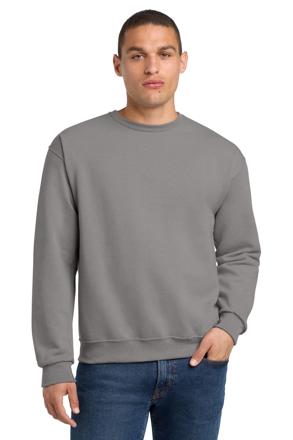 Jerzees - NuBlend Crewneck Sweatshirt - Rock