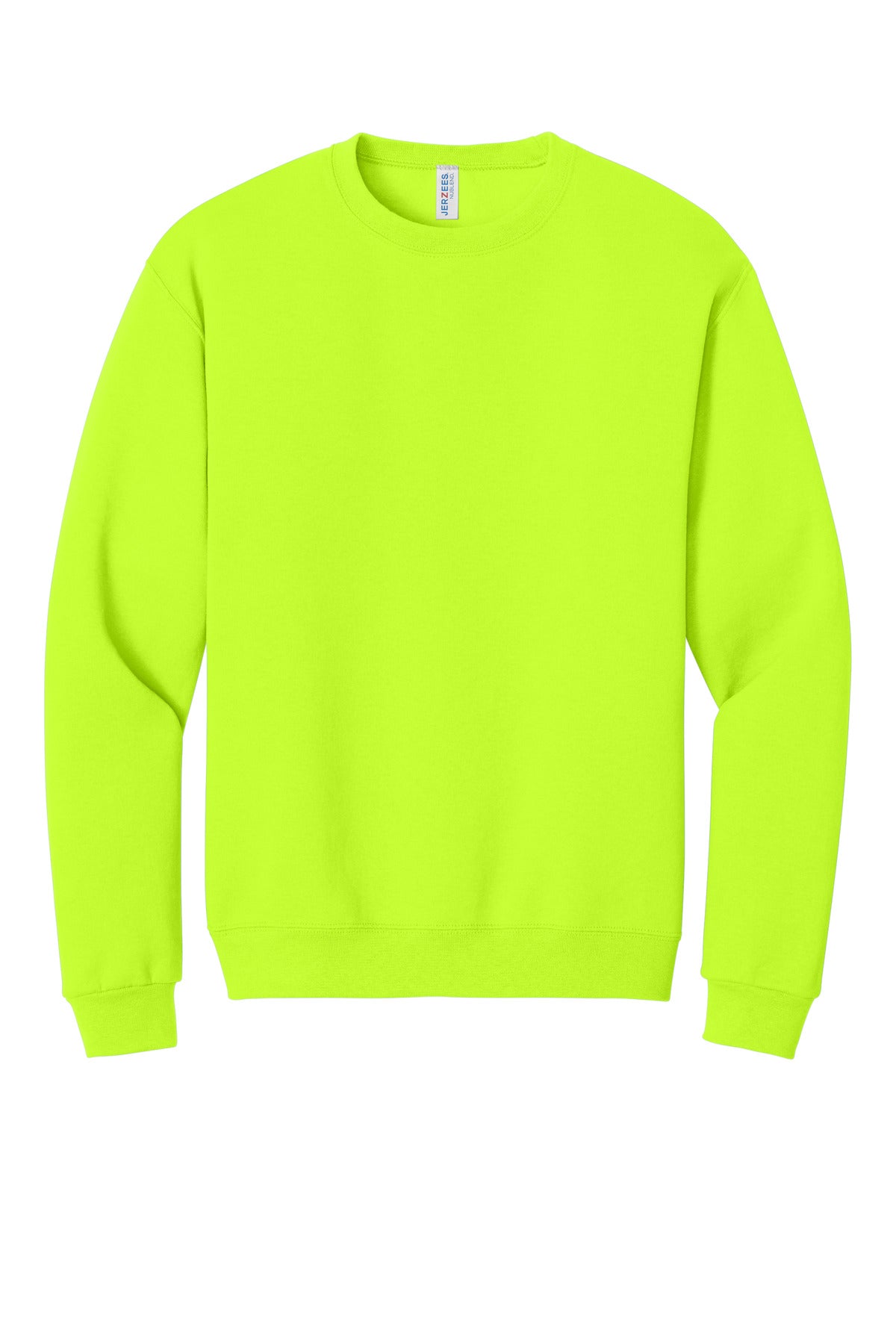 Jerzees - NuBlend Crewneck Sweatshirt - Safety Green