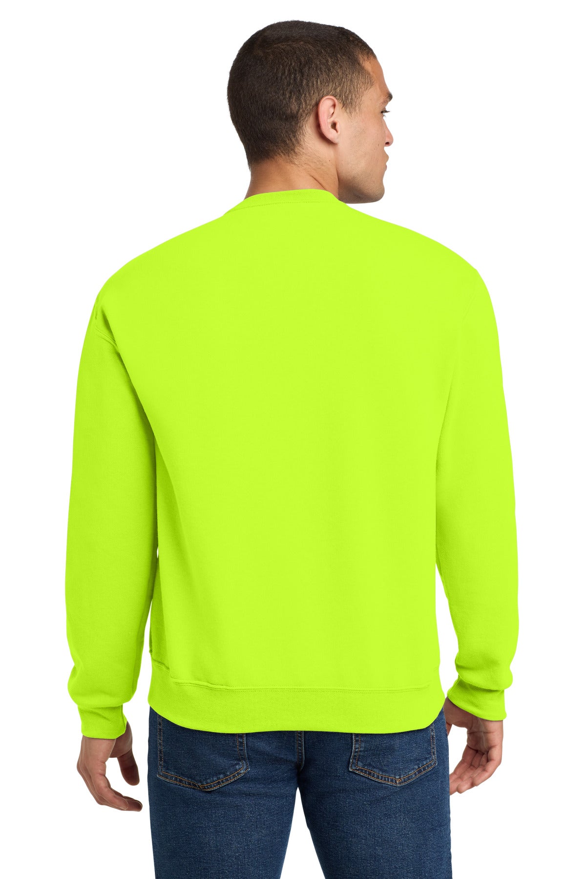Jerzees - NuBlend Crewneck Sweatshirt - Safety Green