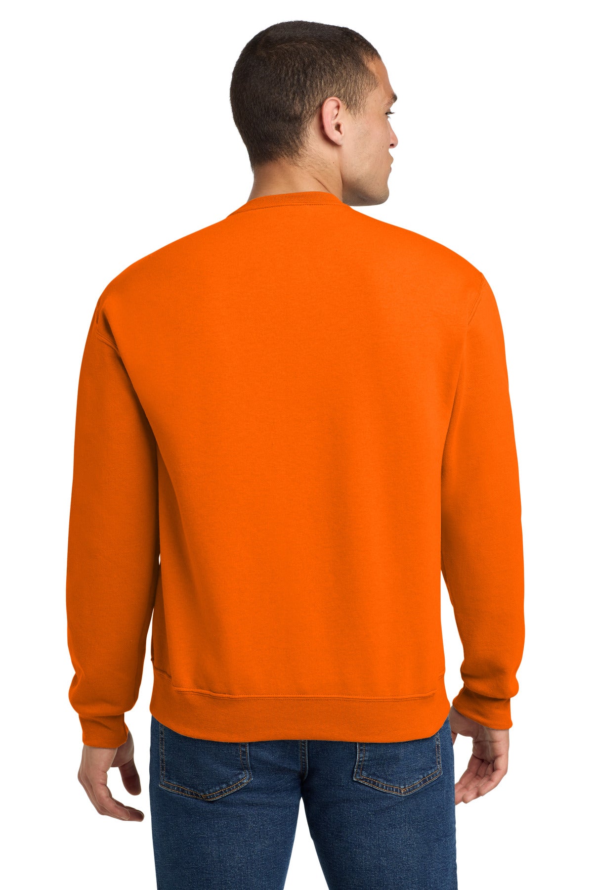Jerzees - NuBlend Crewneck Sweatshirt - Safety Orange