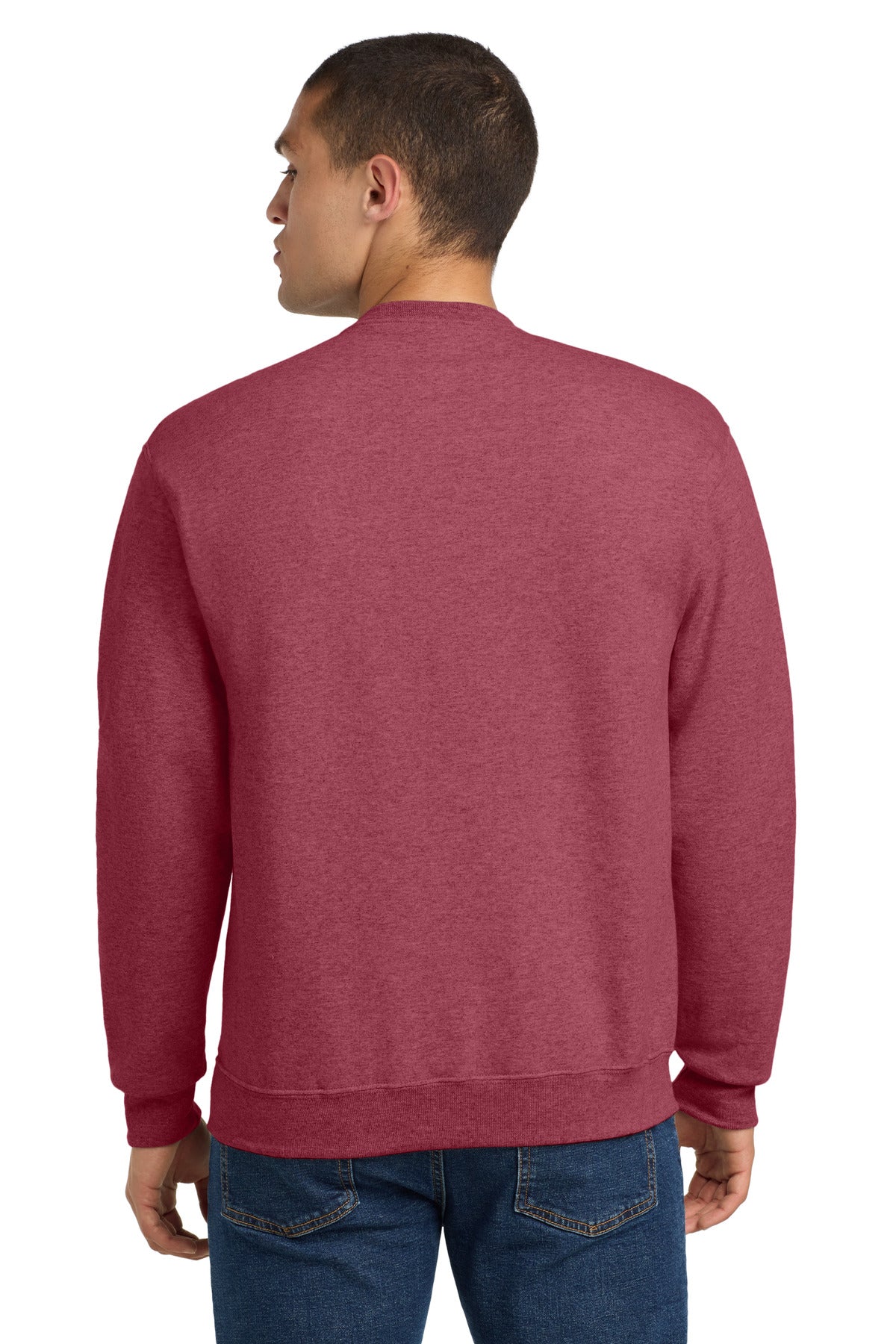 Jerzees - NuBlend Crewneck Sweatshirt - Vintage Heather Red