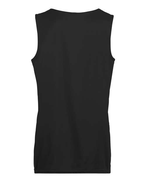 Women's Reversible Wicking Tank Top - Black/ White