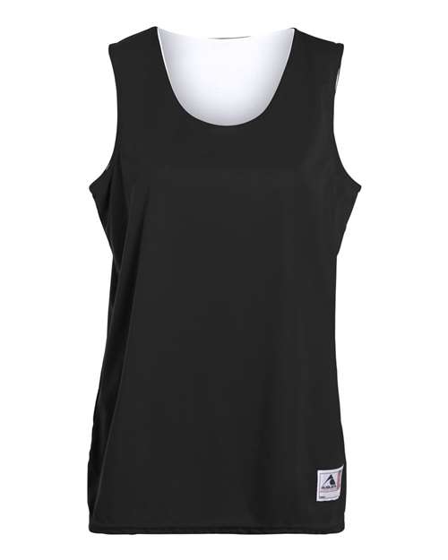 Women's Reversible Wicking Tank Top - Black/ White