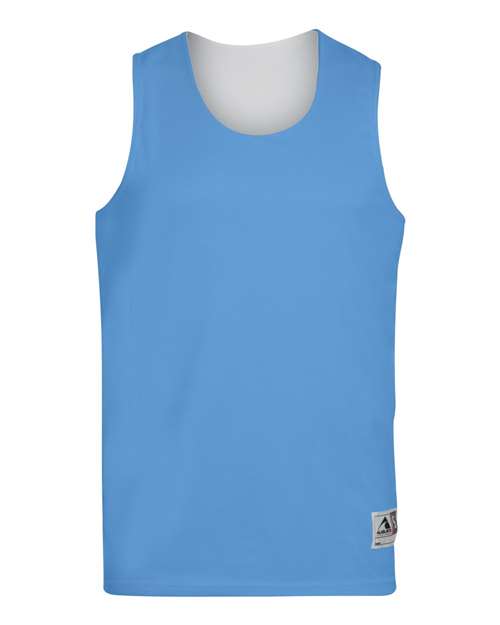 Youth Reversible Wicking Tank Top - Columbia Blue/ White