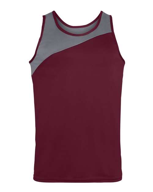 Men's Accelerate Jersey - Maroon/ Graphite