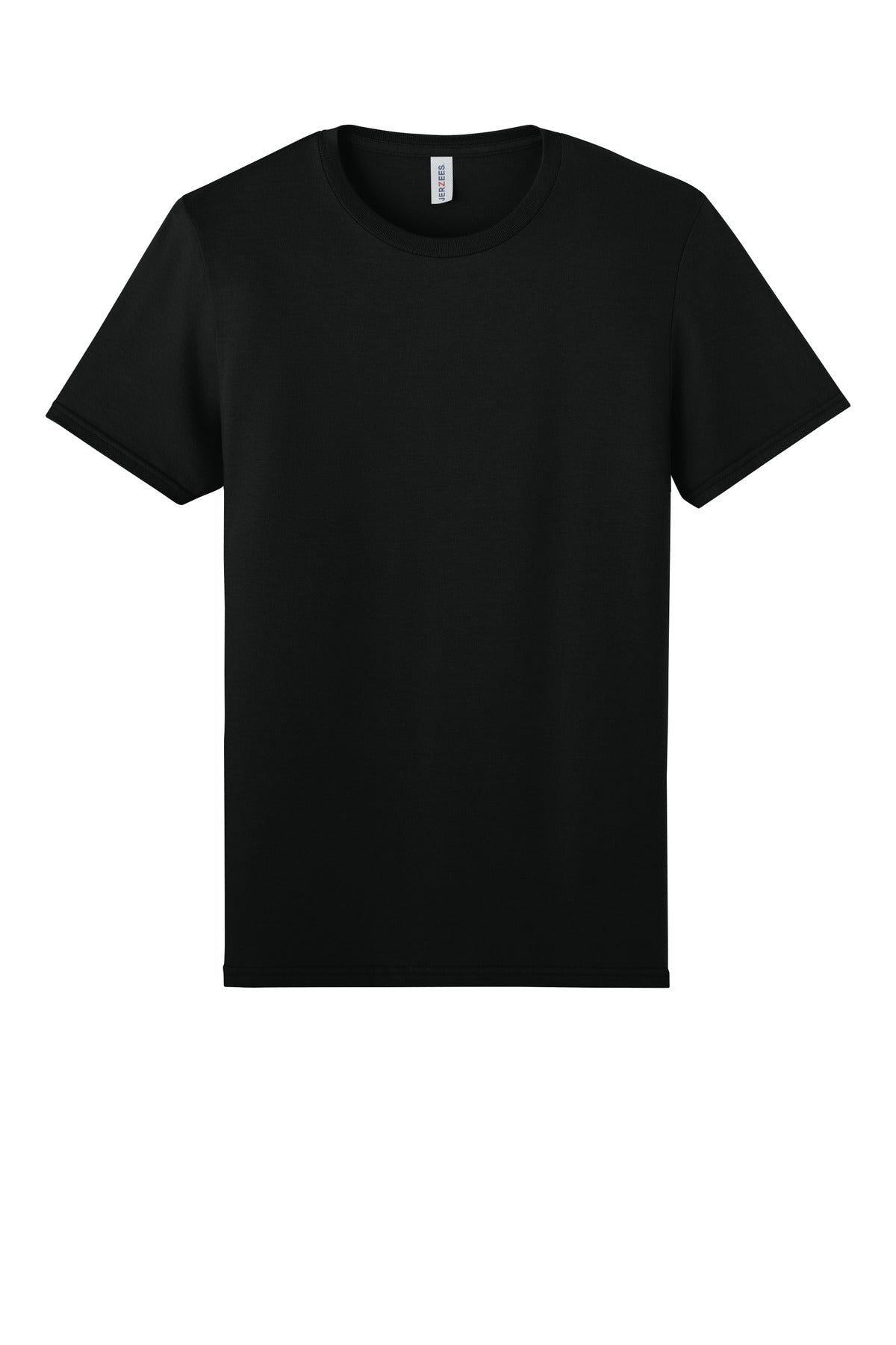Jerzees Unisex Premium Combed Ring Spun Cotton Tee - Black Ink
