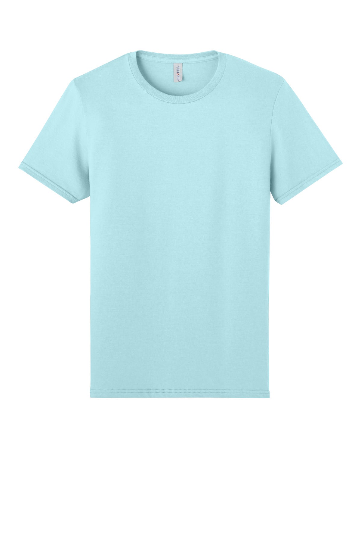 Jerzees Unisex Premium Combed Ring Spun Cotton Tee - Breezy Blue